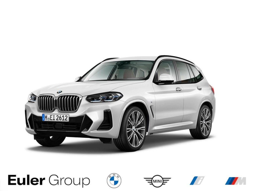 BMW X3 2023 г. Белый, пробег 53007 км