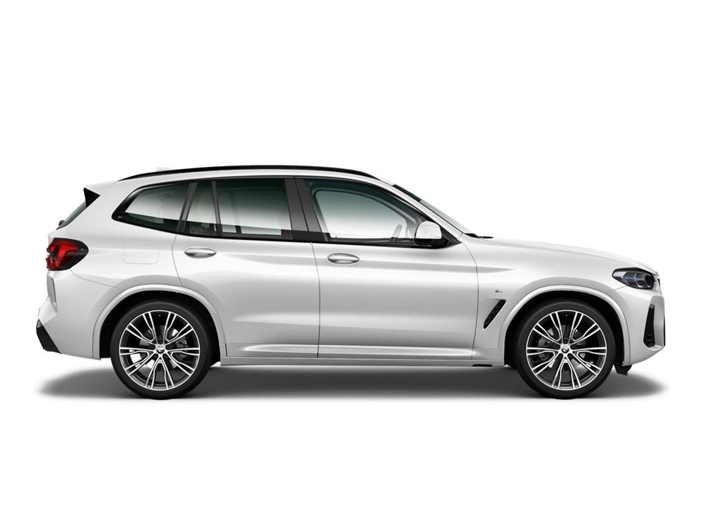 BMW X3 2023 г. Белый, пробег 53007 км