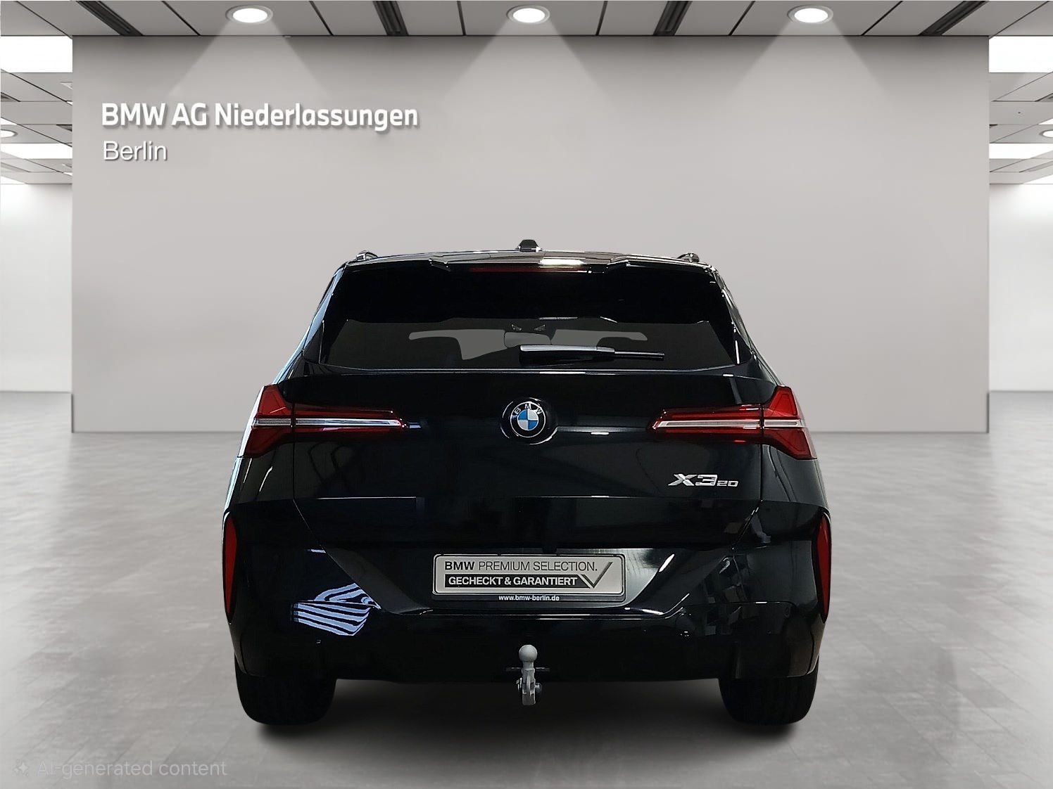 BMW X3 2026 г. Чёрный, пробег 13143 км
