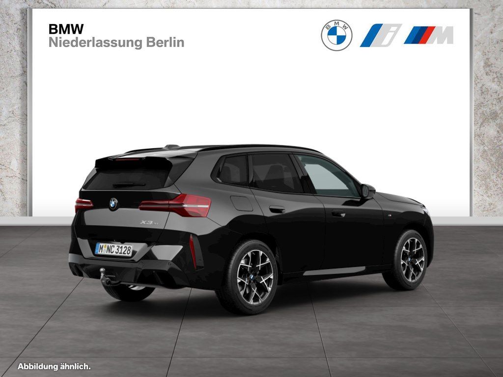 BMW X3 2026 г. Чёрный, пробег 13143 км