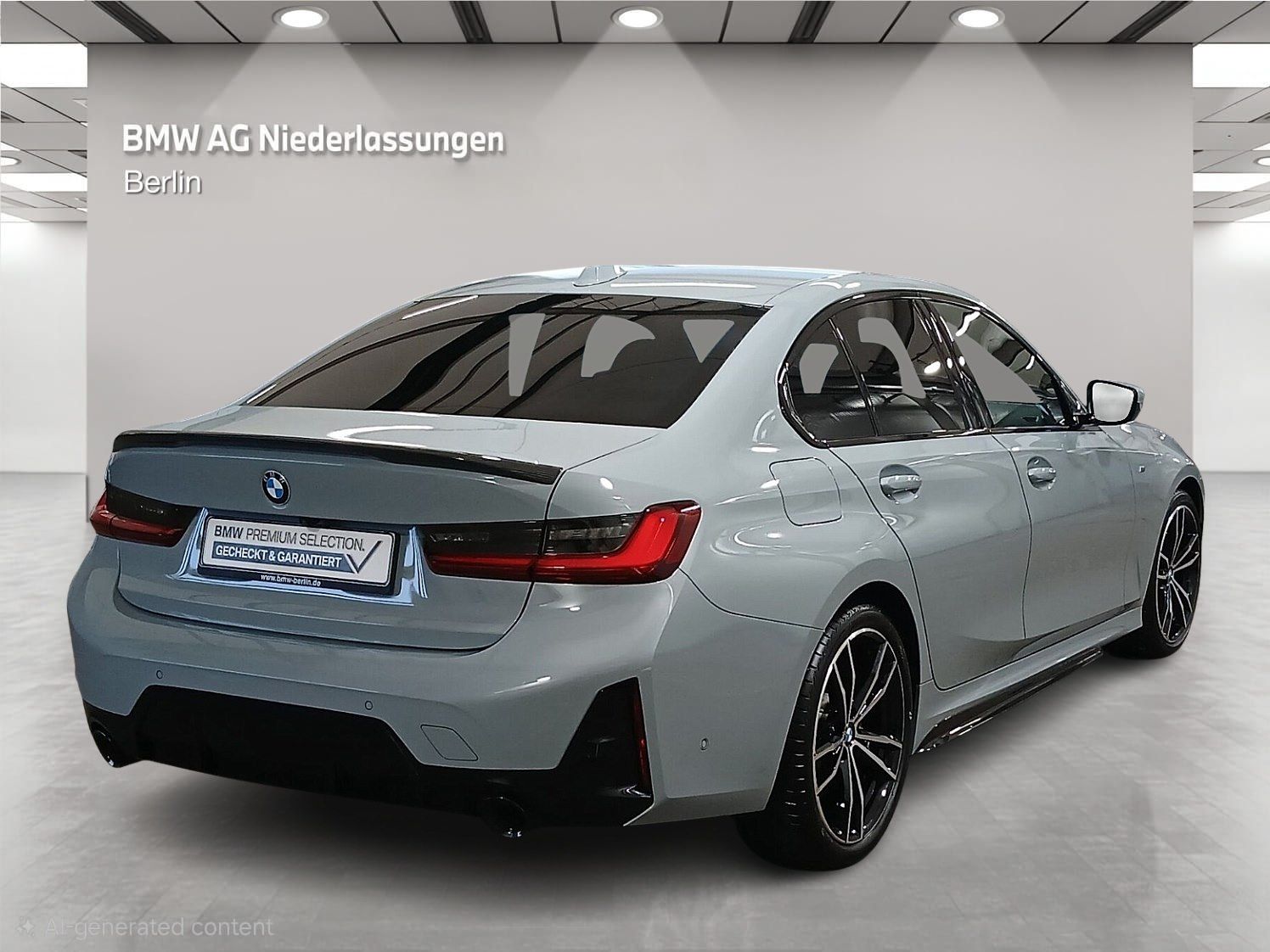 BMW 320 2023 г. Серый, пробег 47118 км