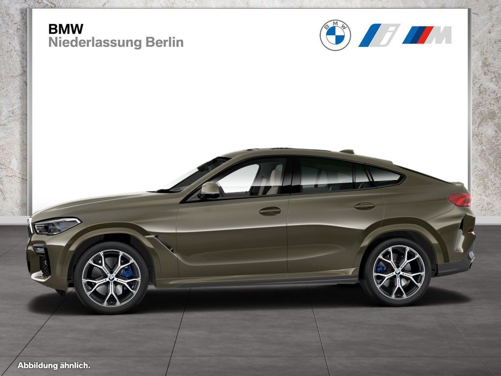 BMW X6 2022 г. Зелёный, пробег 47472 км