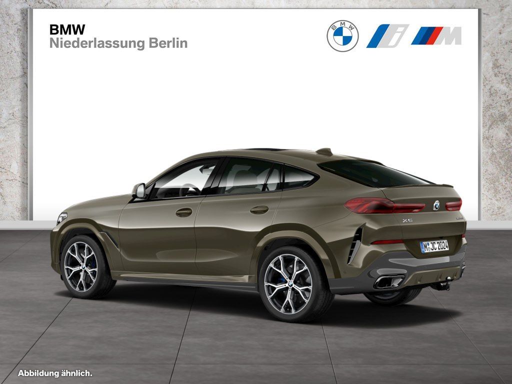 BMW X6 2022 г. Зелёный, пробег 47472 км