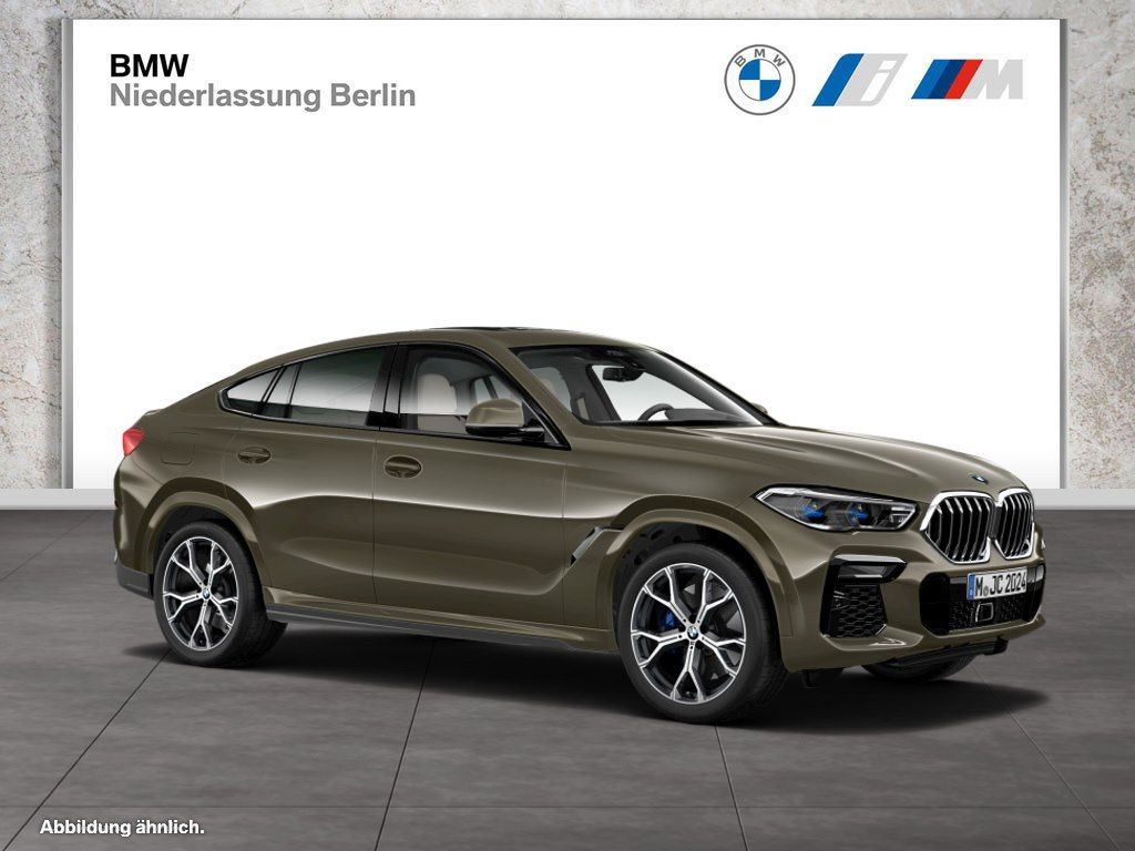 BMW X6 2022 г. Зелёный, пробег 47472 км