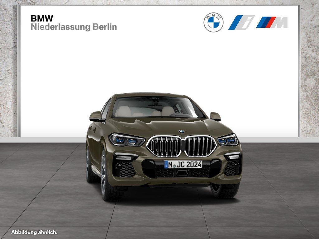 BMW X6 2022 г. Зелёный, пробег 47472 км