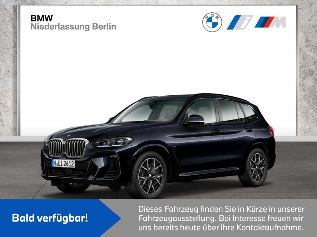 BMW X3 2023 г. Чёрный, пробег 22340 км