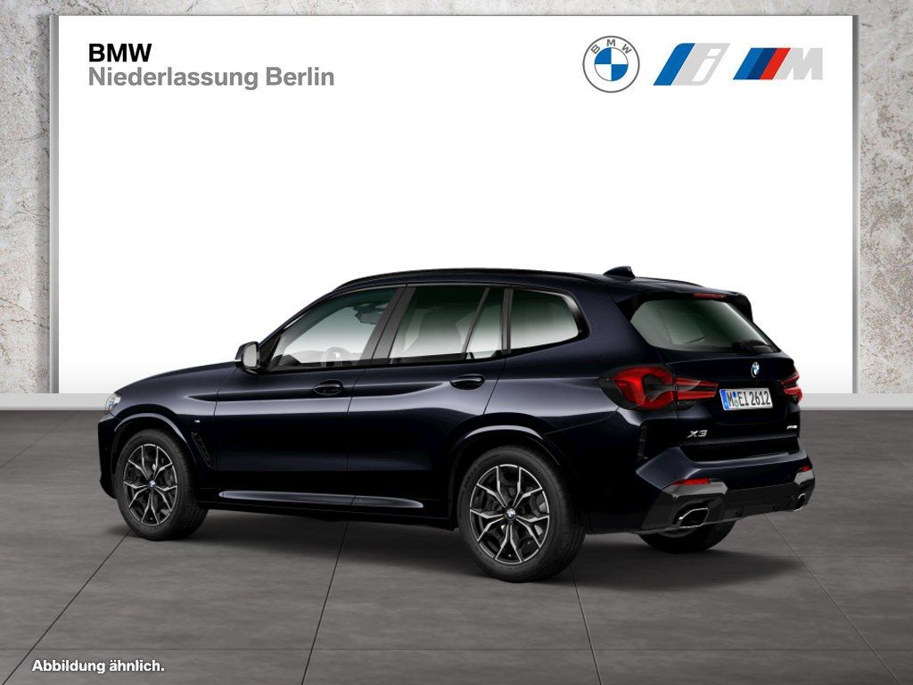 BMW X3 2023 г. Чёрный, пробег 22340 км