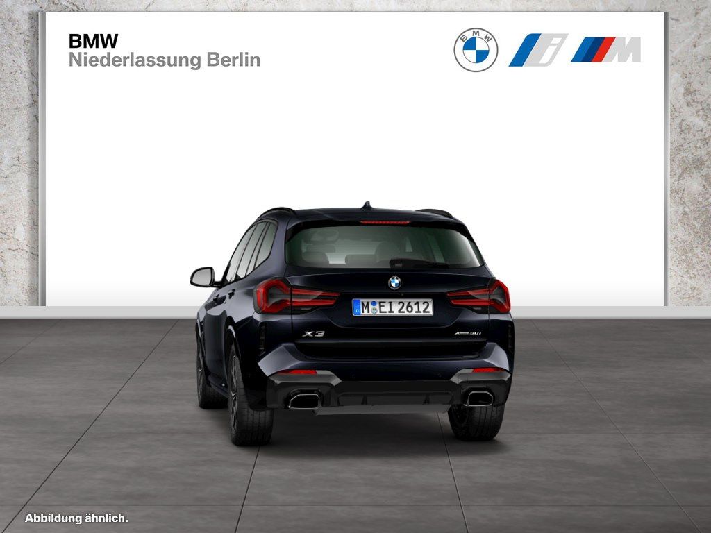 BMW X3 2023 г. Чёрный, пробег 22340 км