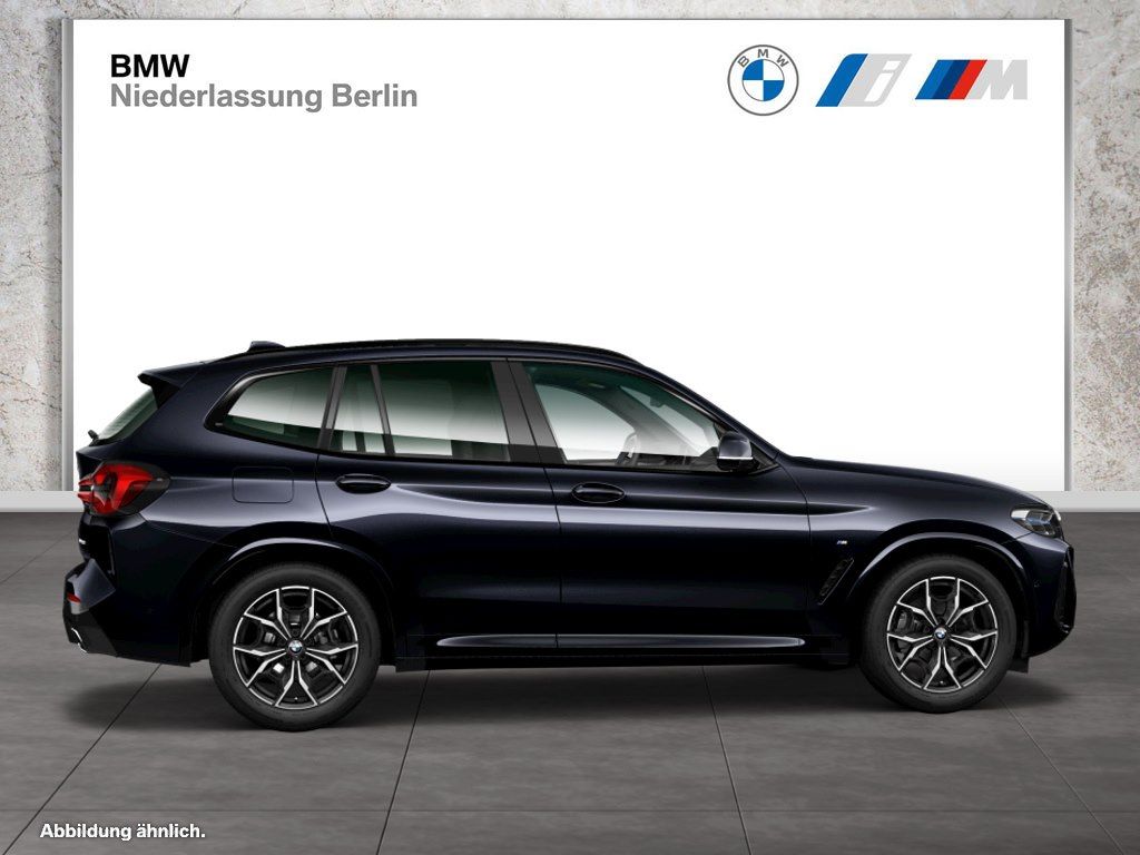 BMW X3 2023 г. Чёрный, пробег 22340 км