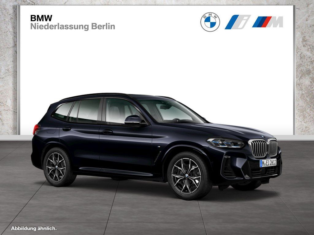 BMW X3 2023 г. Чёрный, пробег 22340 км