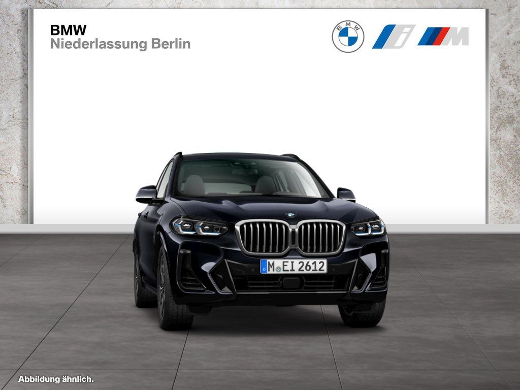 BMW X3 2023 г. Чёрный, пробег 22340 км