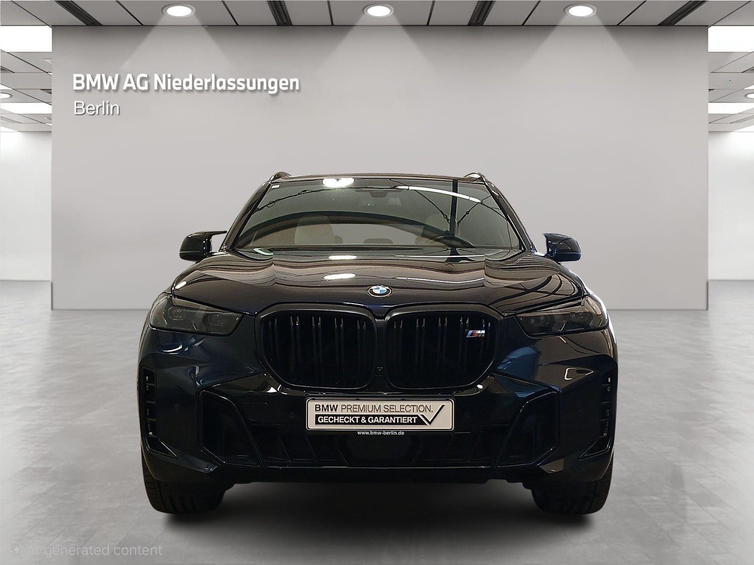 BMW X5 M60 2023 г. Чёрный, пробег 55058 км