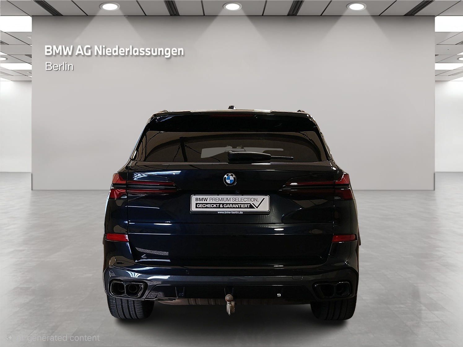 BMW X5 M60 2023 г. Чёрный, пробег 55058 км