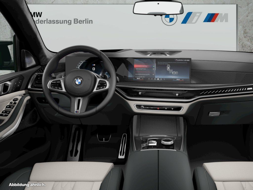 BMW X5 M60 2023 г. Чёрный, пробег 55058 км