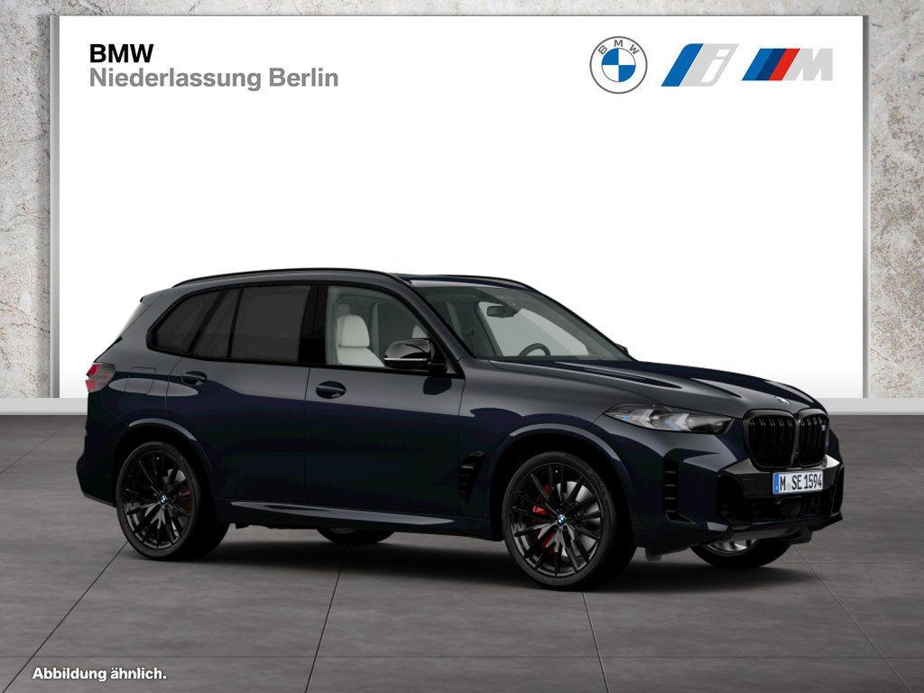 BMW X5 M60 2023 г. Чёрный, пробег 55058 км