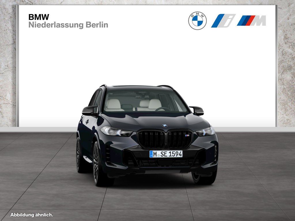 BMW X5 M60 2023 г. Чёрный, пробег 55058 км