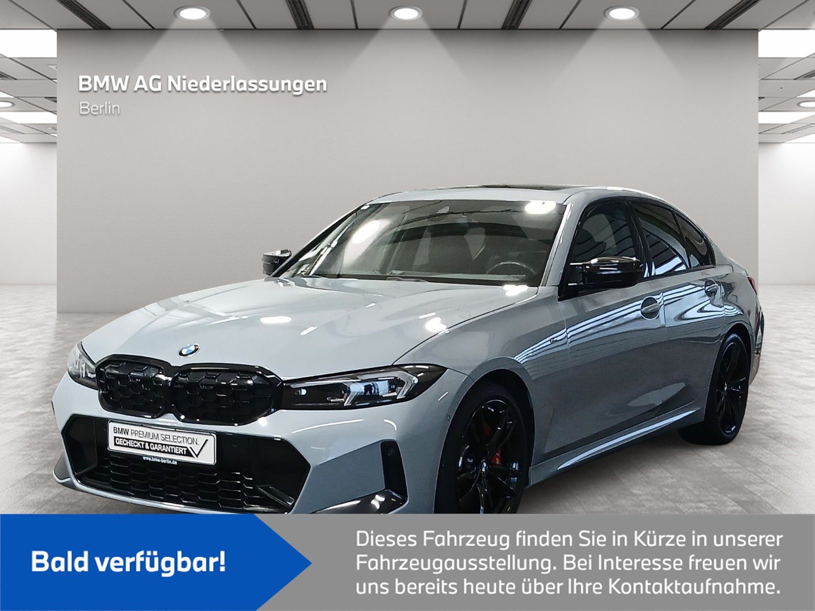 BMW M340I 2023 г. Серый, пробег 59447 км