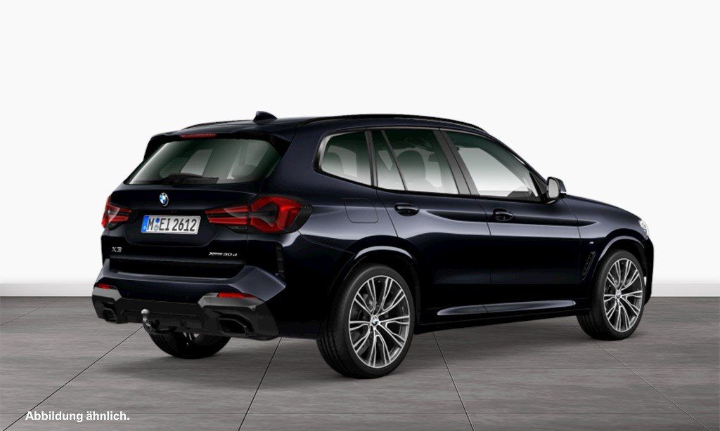 BMW X3 2024 г. Чёрный, пробег 55954 км