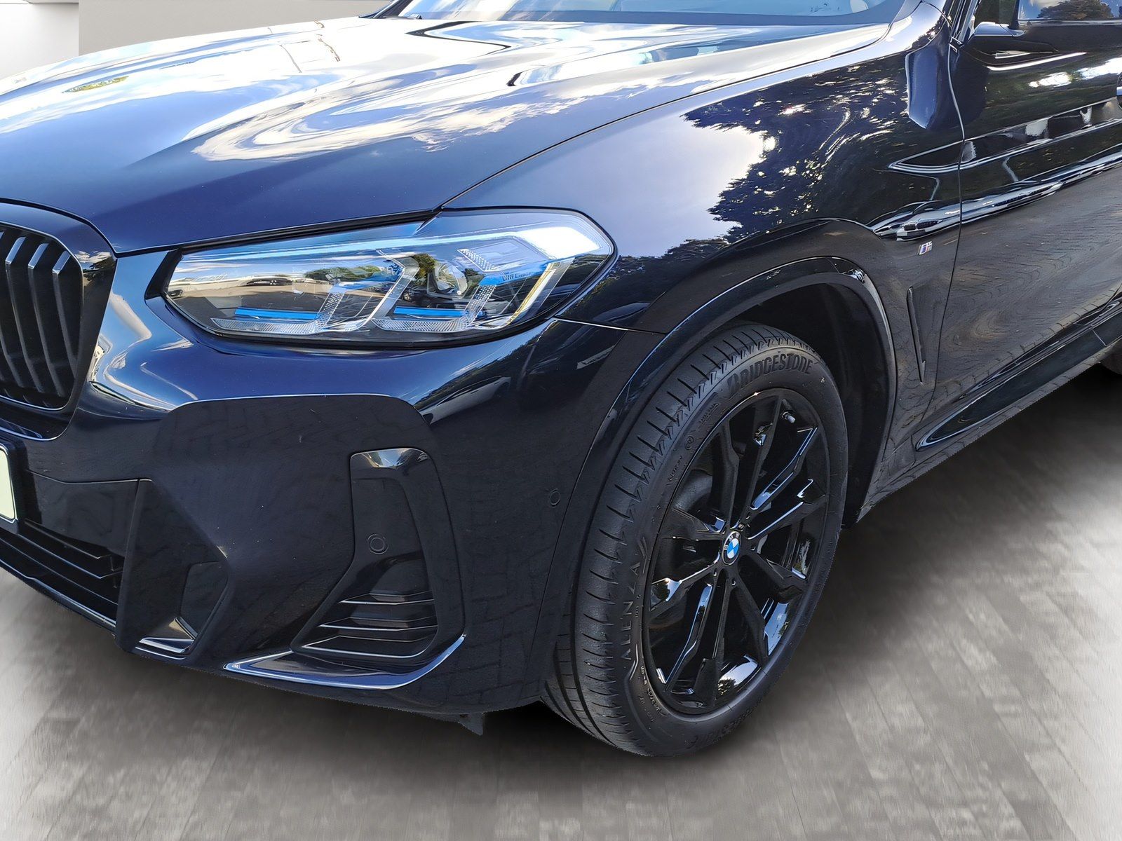 BMW X3 2024 г. Чёрный, пробег 55954 км