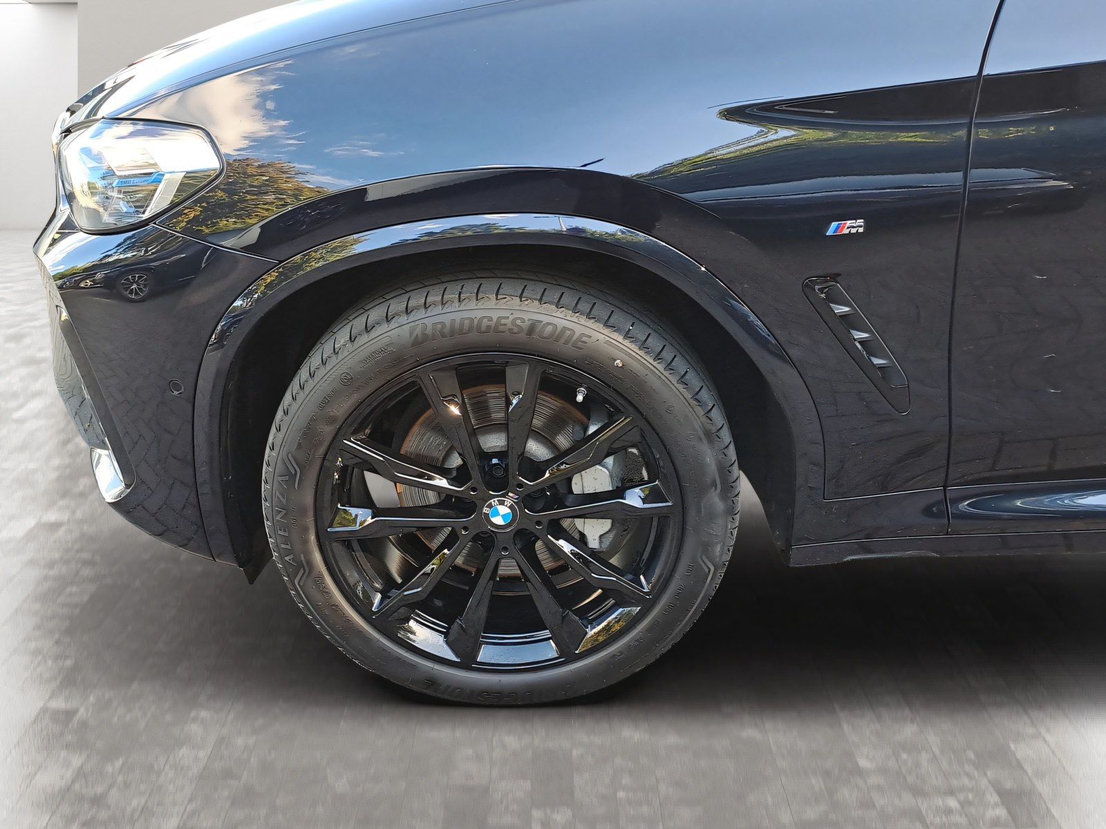 BMW X3 2024 г. Чёрный, пробег 55954 км