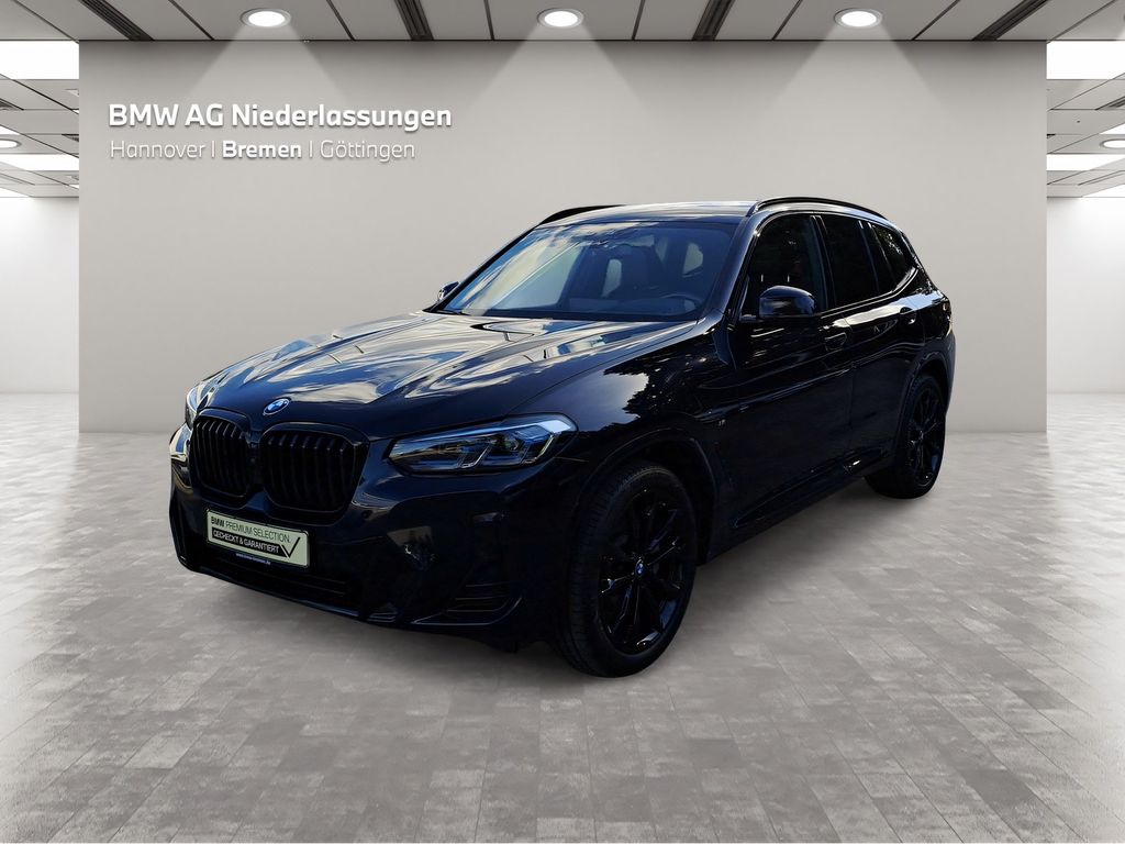 BMW X3 2024 г. Чёрный, пробег 55954 км