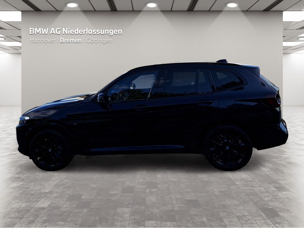 BMW X3 2024 г. Чёрный, пробег 55954 км