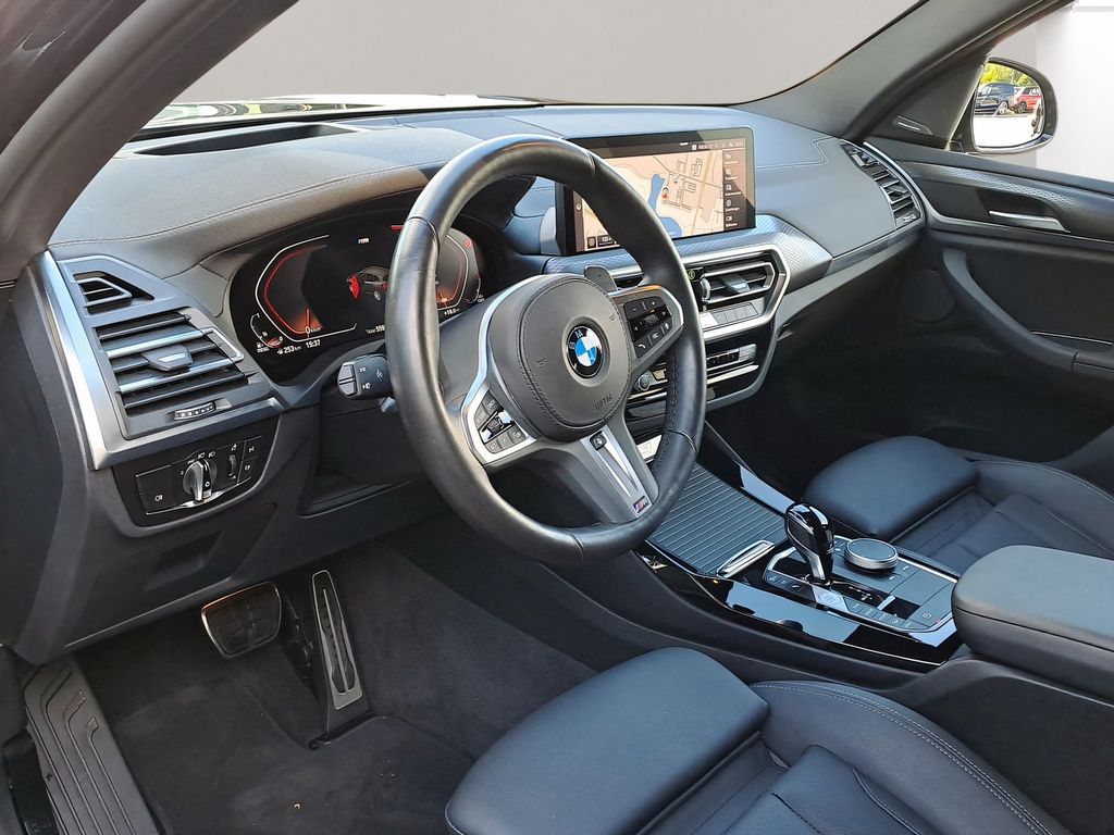 BMW X3 2024 г. Чёрный, пробег 55954 км