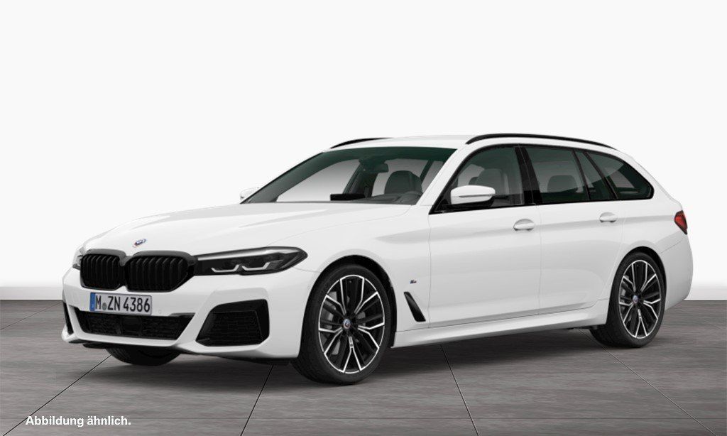 BMW 520 2022 г. Белый, пробег 54881 км