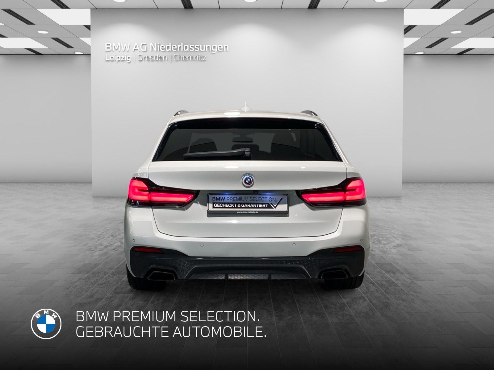 BMW 520 2022 г. Белый, пробег 54881 км