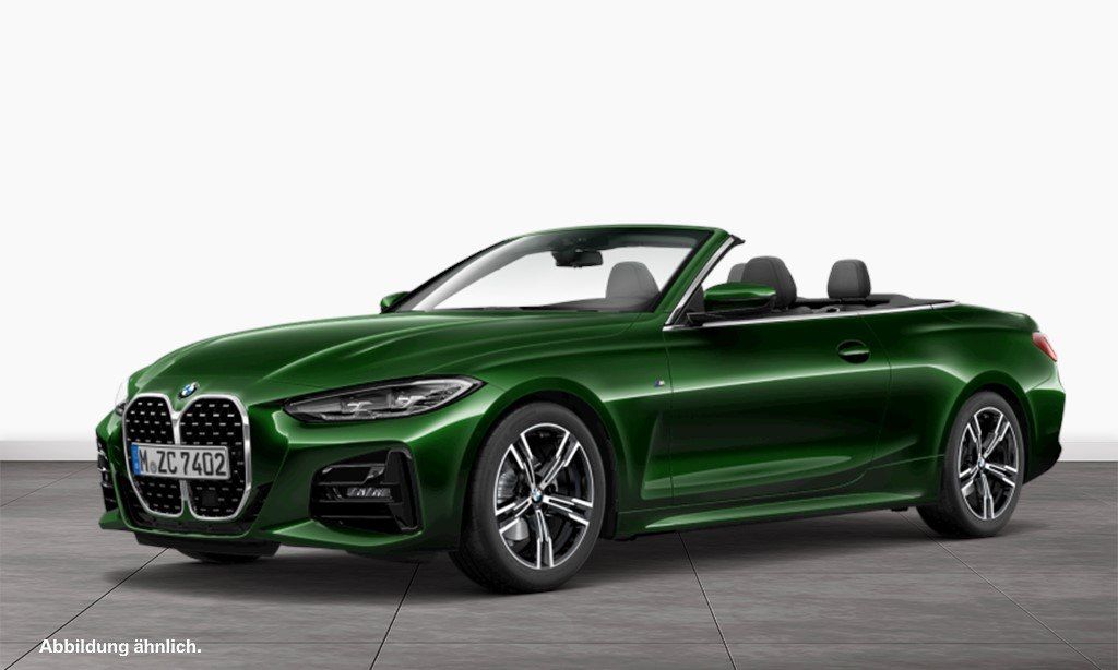 BMW 420 2022 г. Зелёный, пробег 35673 км