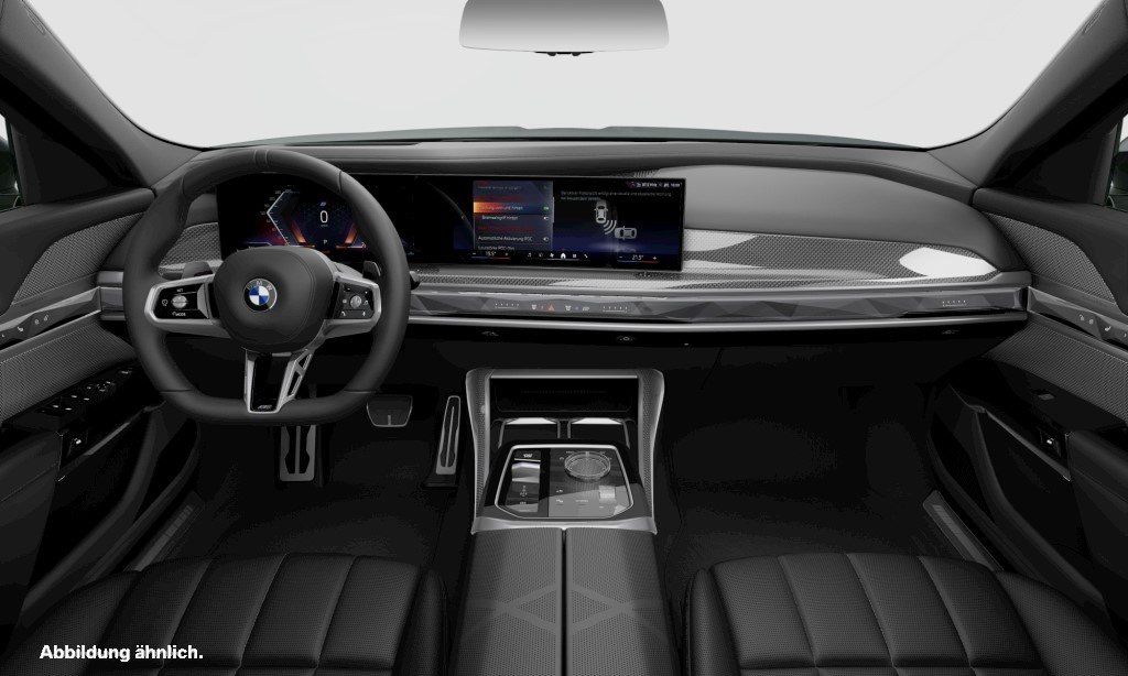 BMW 740 2023 г. Чёрный, пробег 59847 км