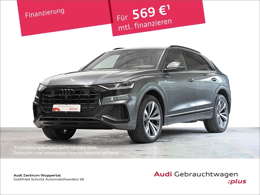 Audi Q8 2023 г. Серый, пробег 55766 км