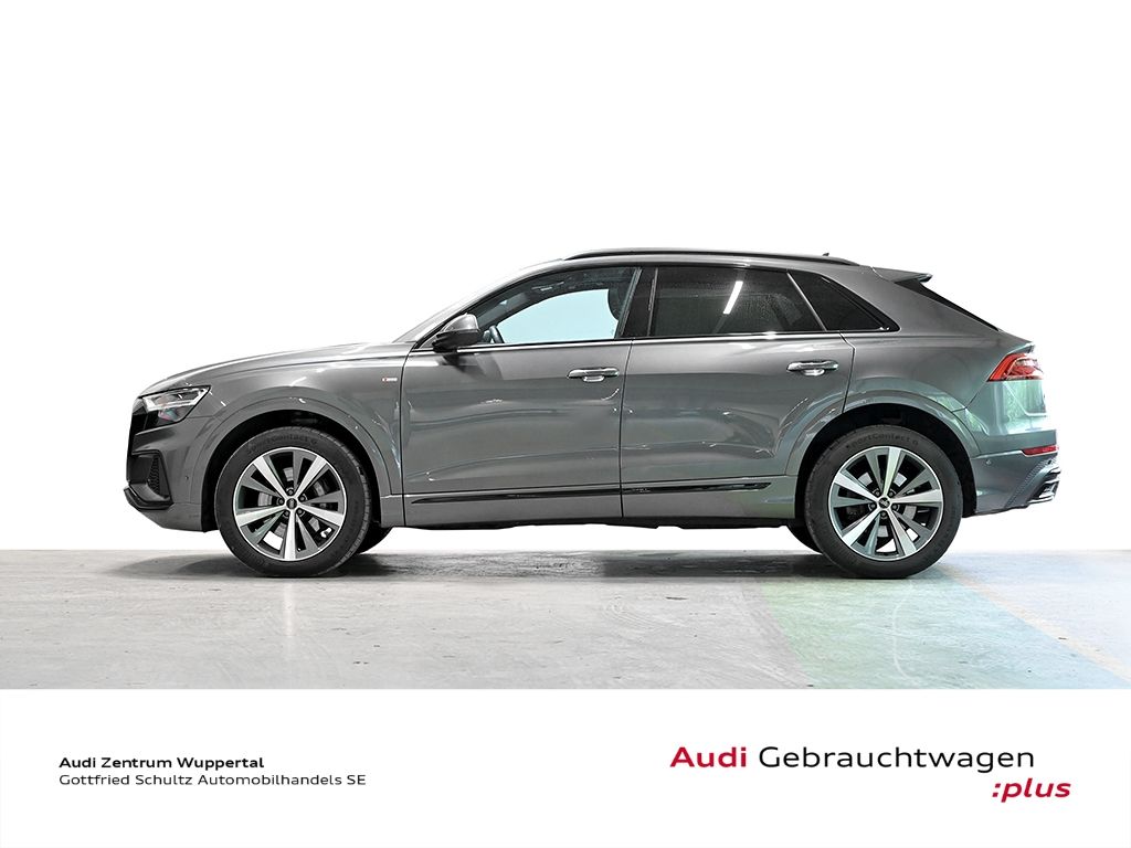 Audi Q8 2023 г. Серый, пробег 55766 км