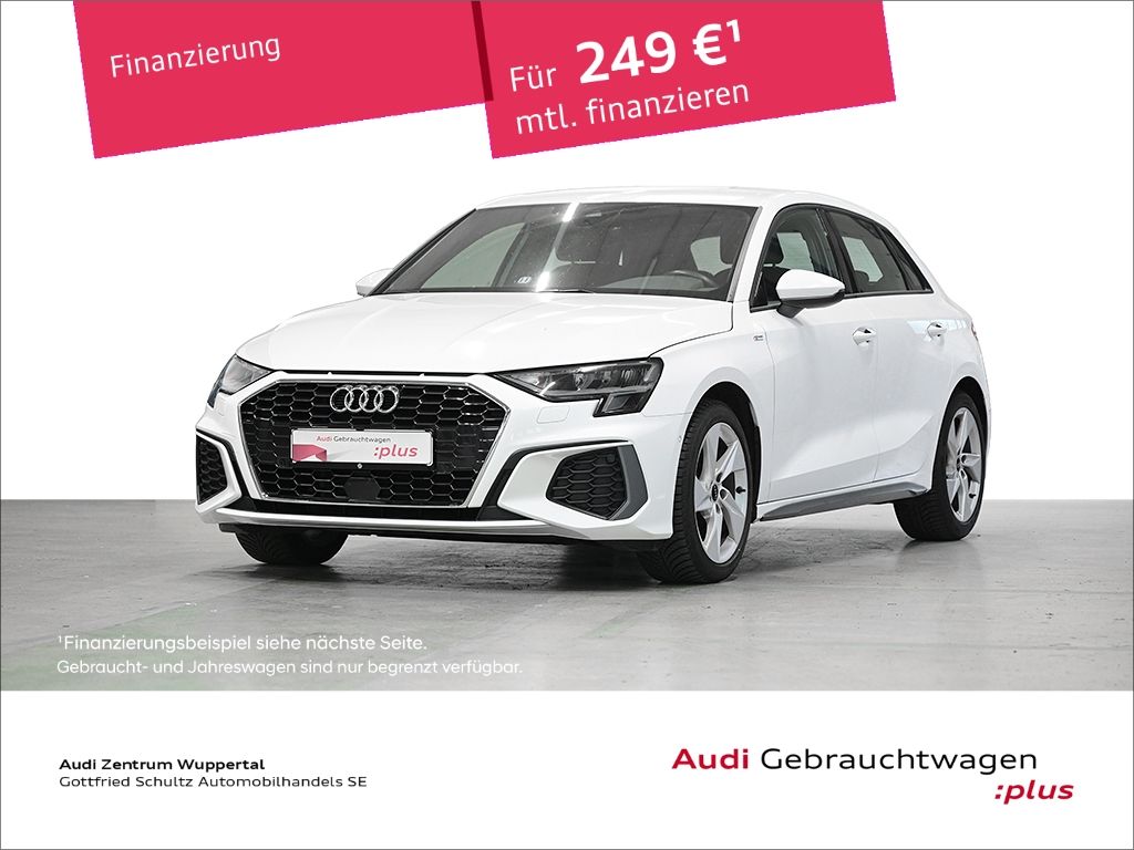 Audi A3 2023 г. Белый, пробег 36689 км