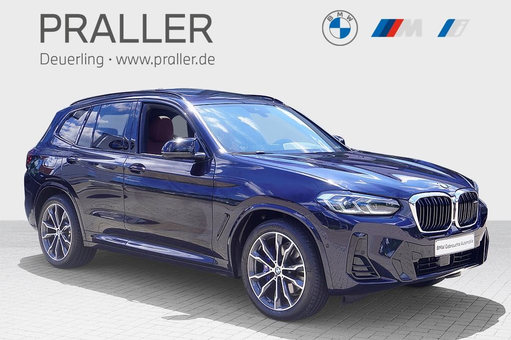 BMW X3 M40 2023 г. Чёрный, пробег 51107 км