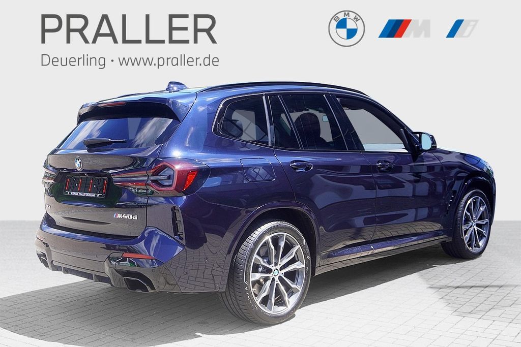 BMW X3 M40 2023 г. Чёрный, пробег 51107 км