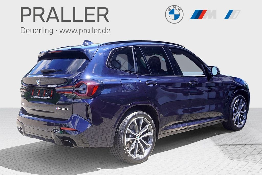 BMW X3 M40 2023 г. Чёрный, пробег 51107 км