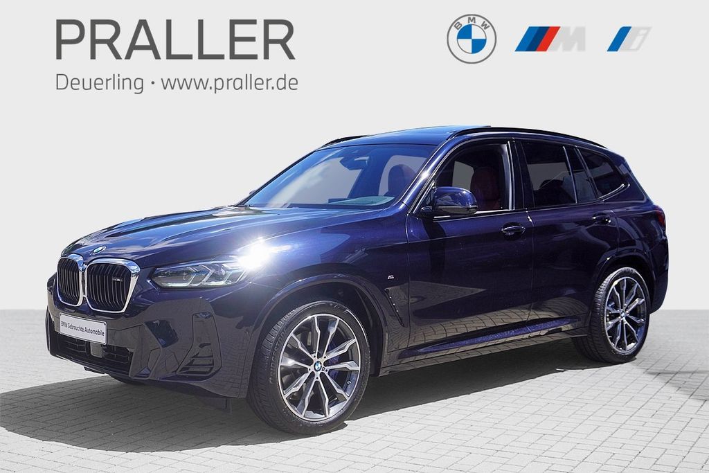 BMW X3 M40 2023 г. Чёрный, пробег 51107 км