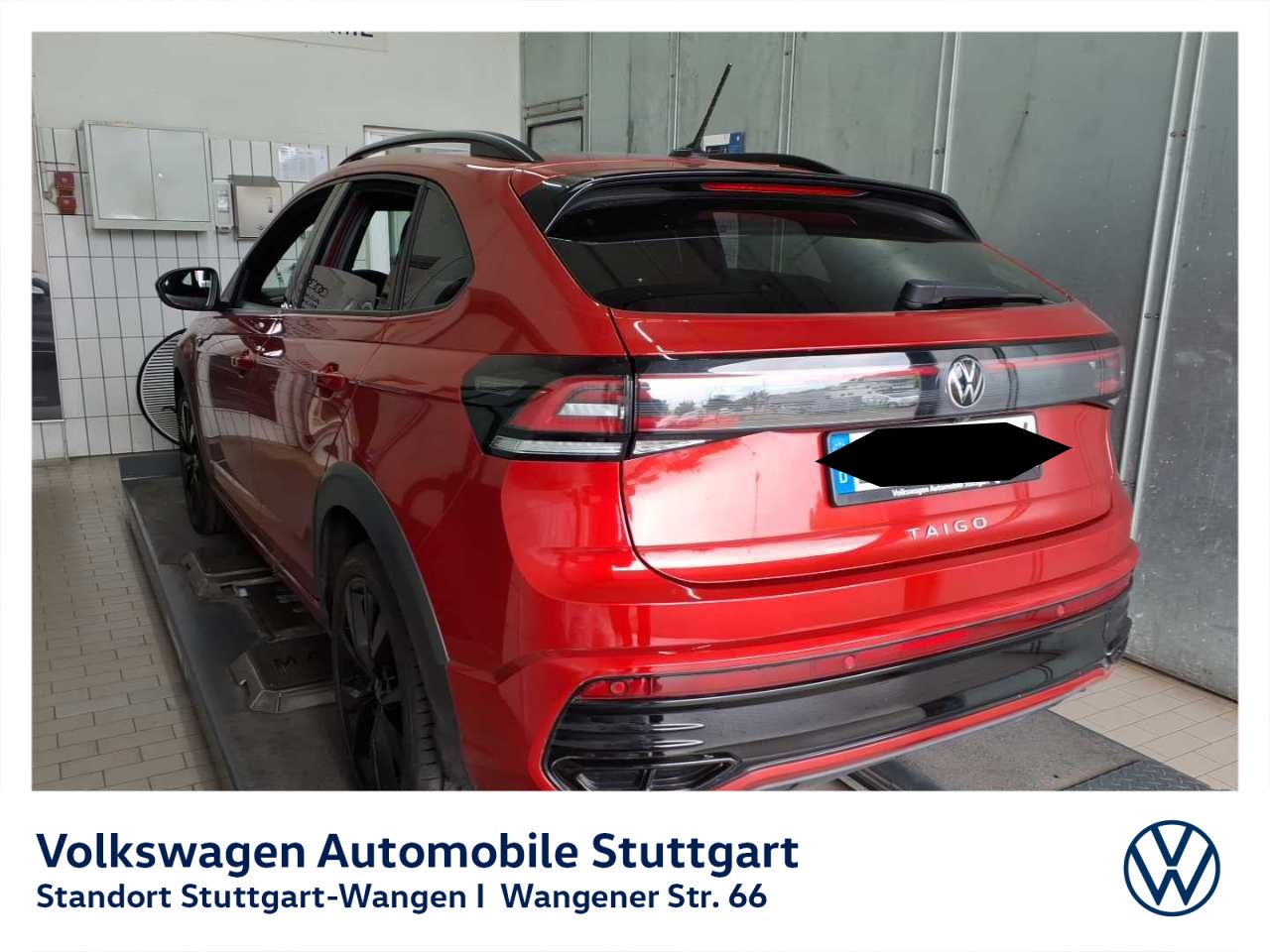 Volkswagen Taigo 2023 г. Красный, пробег 41334 км
