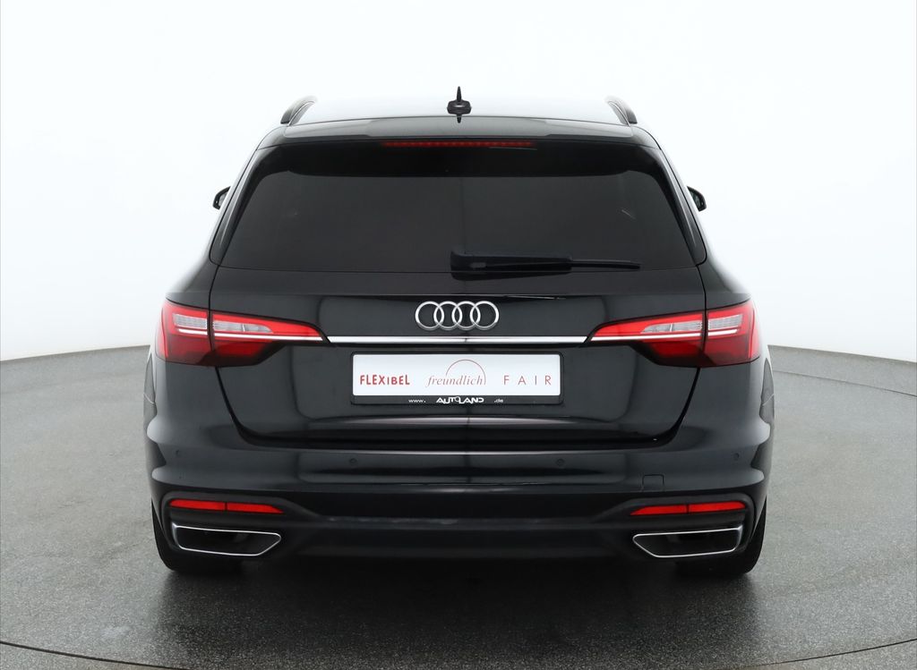Audi A4 2022 г. Чёрный, пробег 54423 км