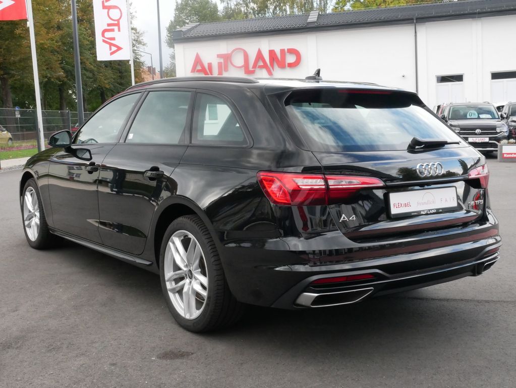 Audi A4 2022 г. Чёрный, пробег 41735 км