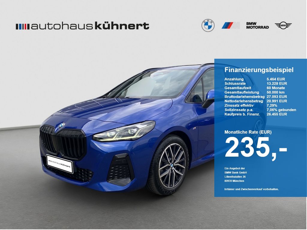 BMW 220 ACTIVE TOURER 2021 г. Синий, пробег 52460 км