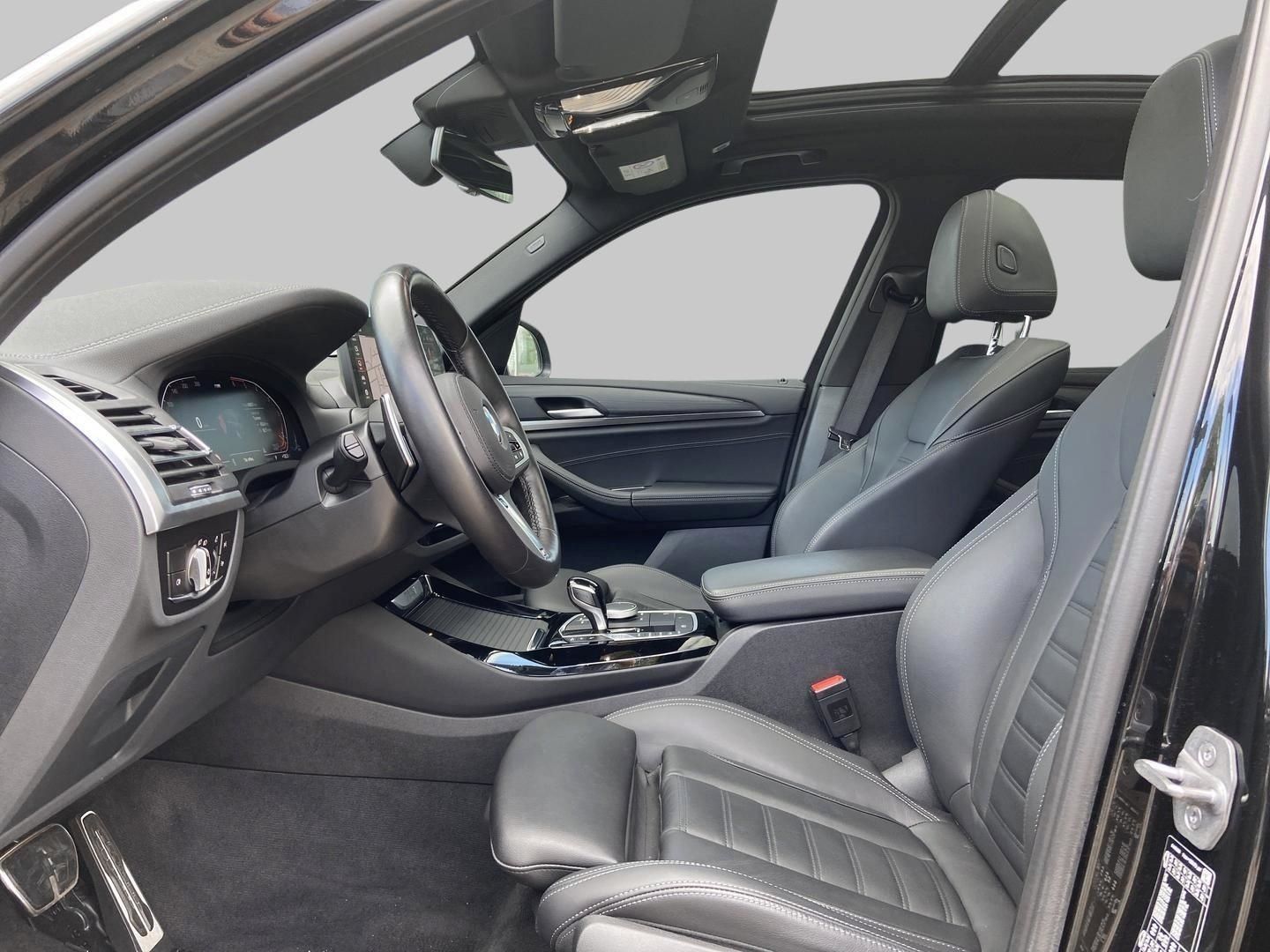 BMW X3 2023 г. Чёрный, пробег 40955 км