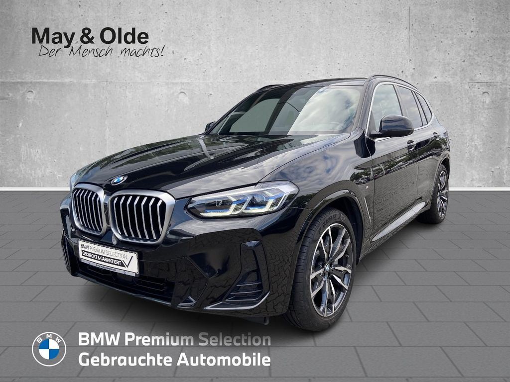 BMW X3 2023 г. Чёрный, пробег 40955 км