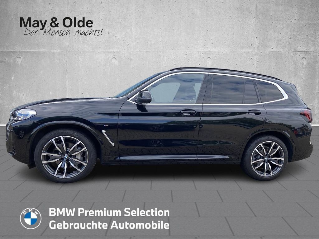 BMW X3 2023 г. Чёрный, пробег 40955 км