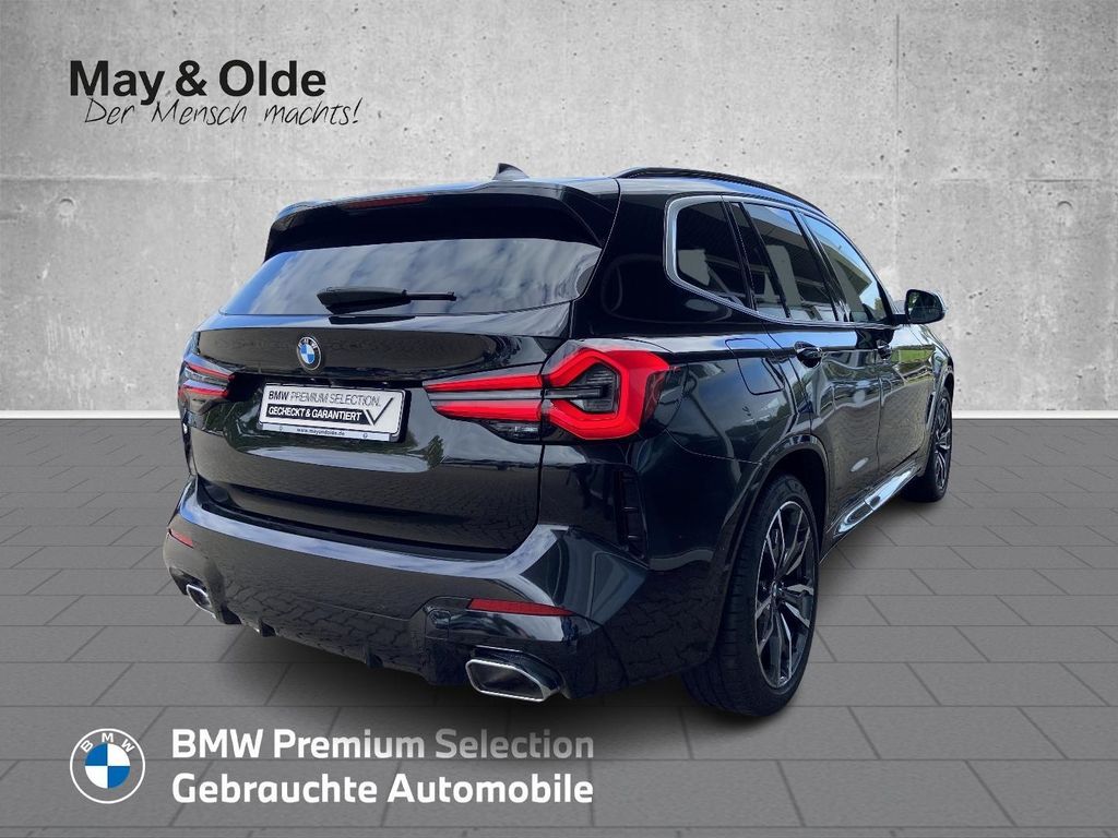 BMW X3 2023 г. Чёрный, пробег 40955 км