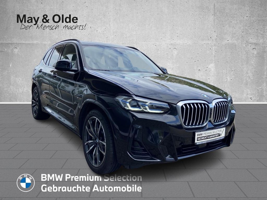 BMW X3 2023 г. Чёрный, пробег 40955 км