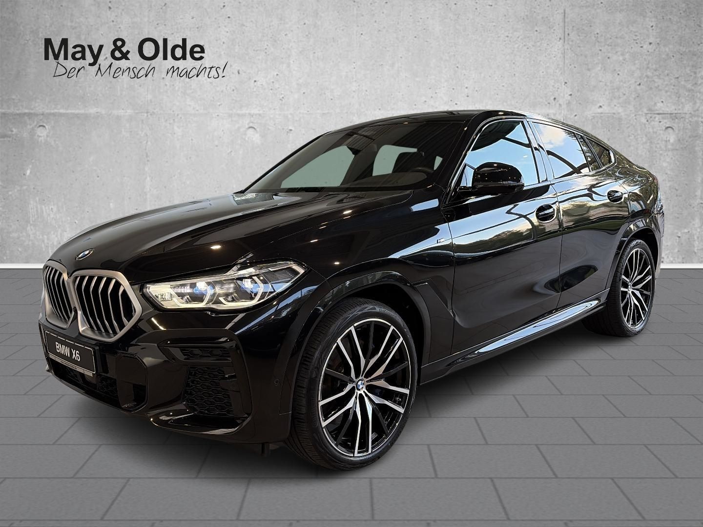 BMW X6 2022 г. Чёрный, пробег 37730 км