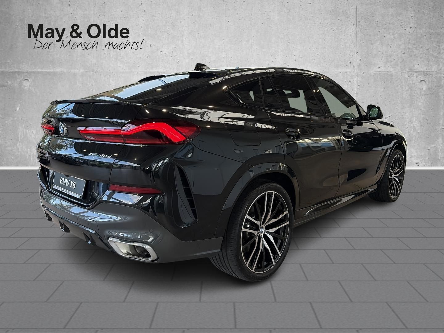 BMW X6 2022 г. Чёрный, пробег 37730 км