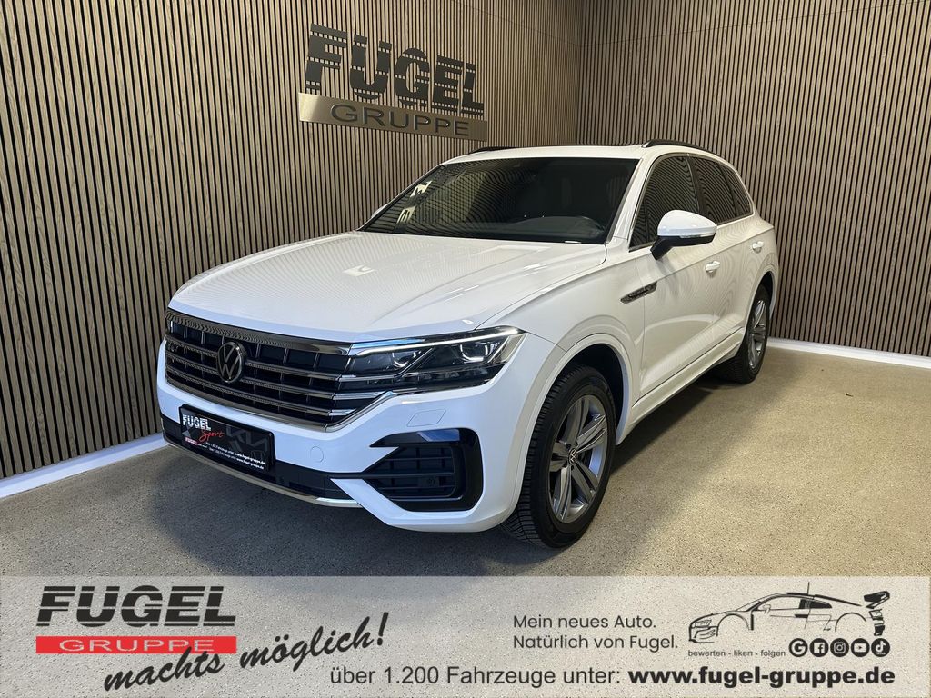 Volkswagen Touareg 2021 г. Белый, пробег 41840 км